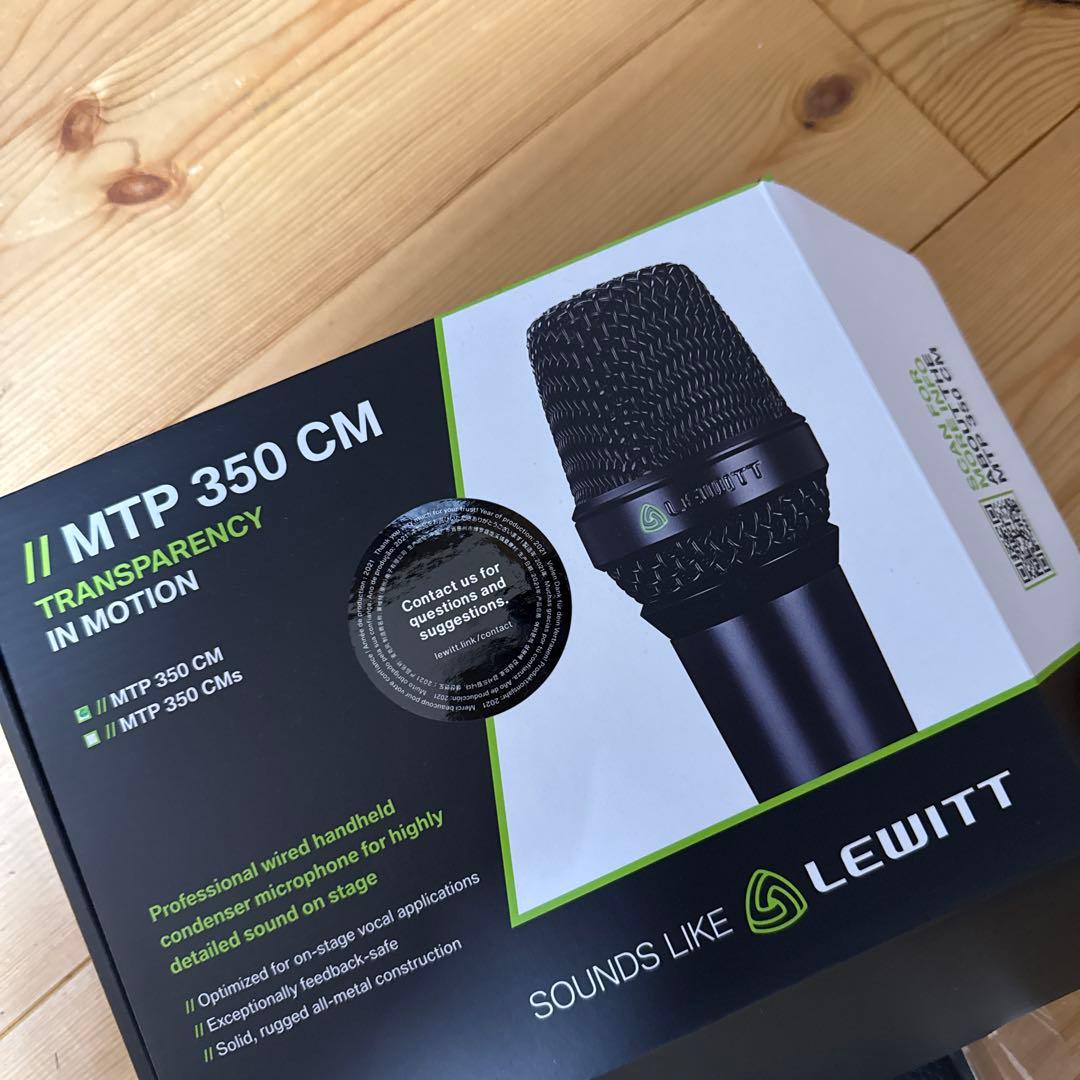 配信機器・PA機器・レコーディング機器 lewitt mtp 350 cm