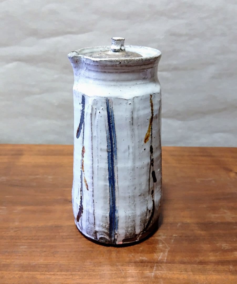蓋付き水注 (三上 亮 作) 未使用 新品同様