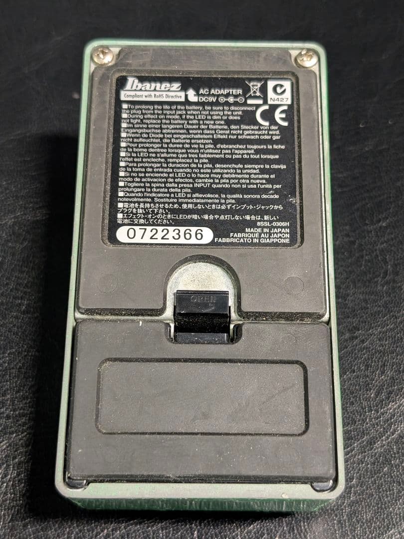 ギター Ibanez TS808 Overdrive Pro