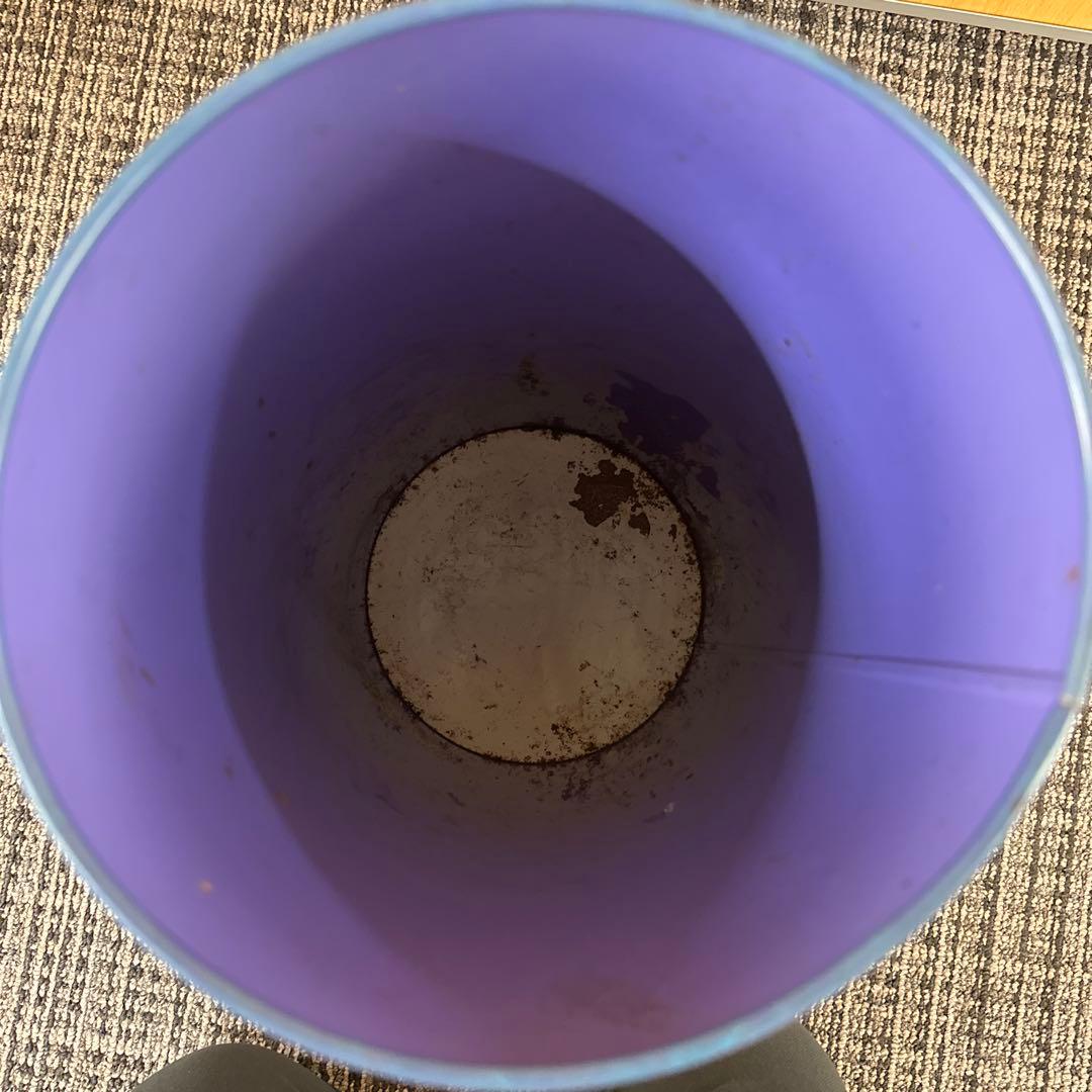 レア！昭和レトロ　なめねこ　ゴミ箱　ブリキ缶