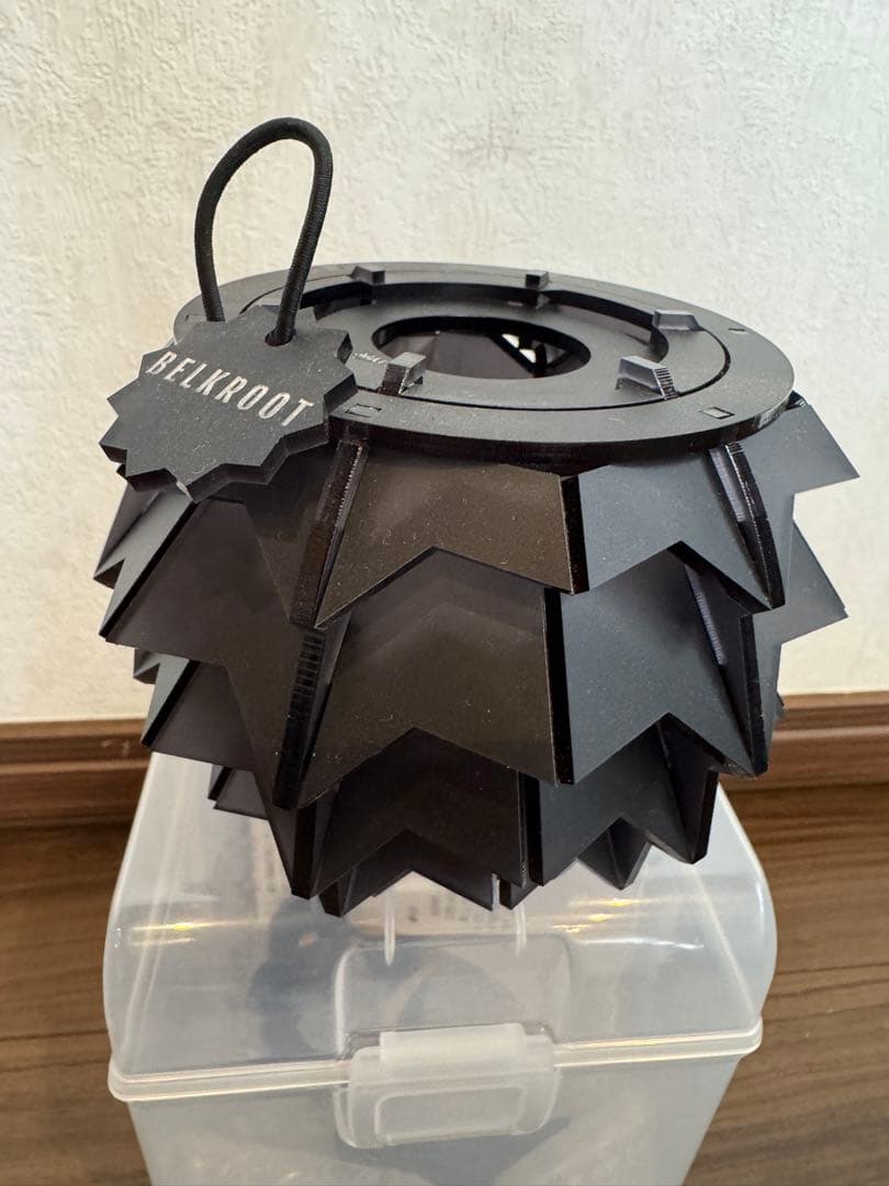 BOTAN ブラック　ランタンシェード