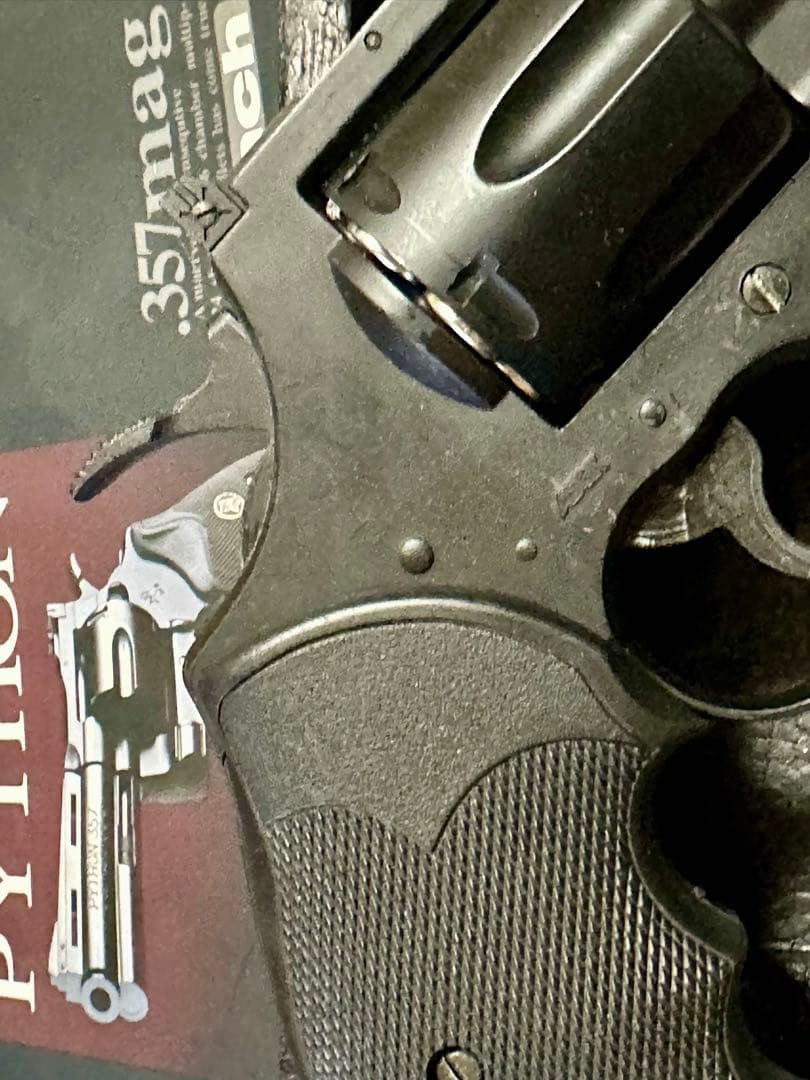 PYTHON 357 ガスガン 4インチ 東京マルイ HW ヘビーウエイト