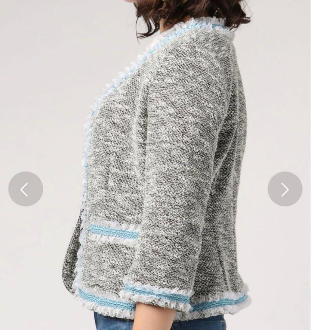 MARKANDLONA★マークアンドロナフリルジャケット新品38