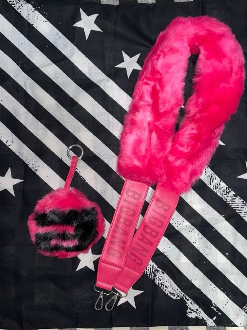 BIGBANG ファーストラップ＆ファーチェーン　G-DRAGON