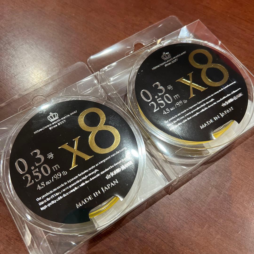 スクイッドマニア 15th数量限定PEライン 再販無し 0.3号250m