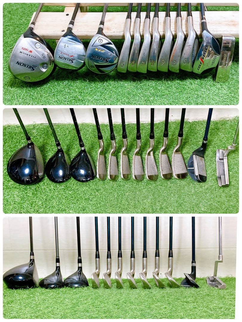 H6 スリクソン　初心者オススメ　ゴルフクラブ　メンズセット　右利き　12本