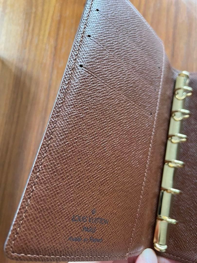Louis Vuitton モノグラム　システム手帳