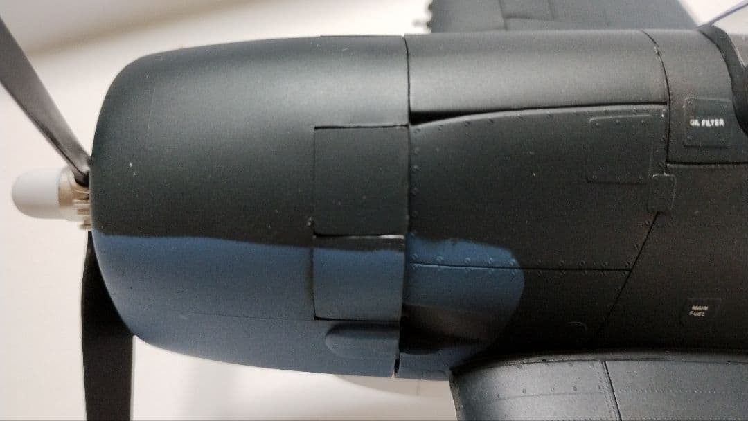 プラモデル完成機　1/32　F-6F-3/5HELLCAT