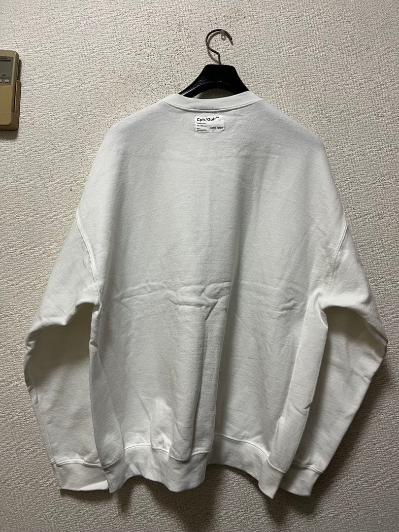 キャプテンズヘルムゴルフ×mid 90s club　トレーナー　/XL　ロゴ　し