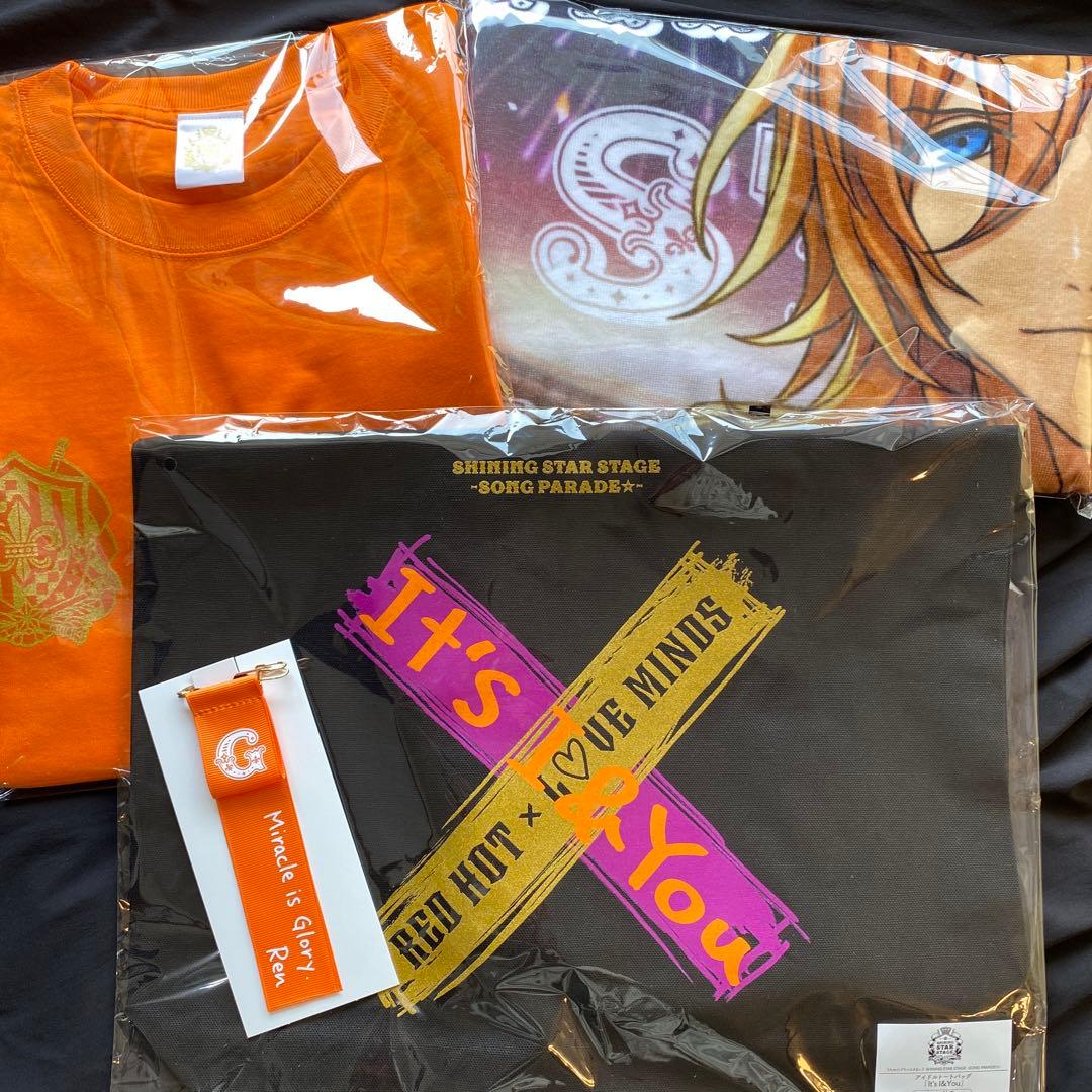 うたプリ　レン SSS トートバッグ ビッグタオル　Tシャツ/M リボンブローチ