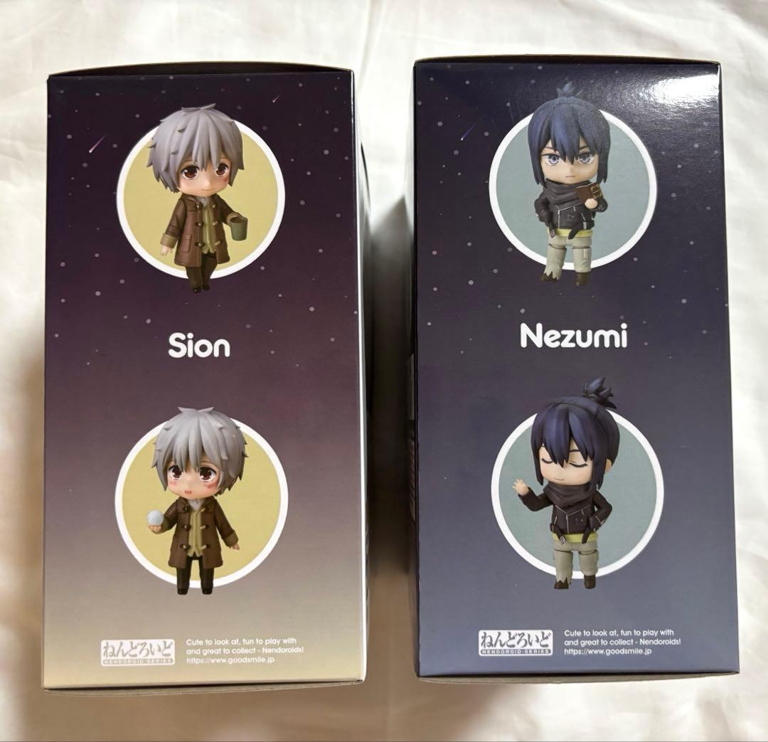 新品未開封 ねんどろいど NO.6 ネズミ 2006＆NO.6 紫苑 2005