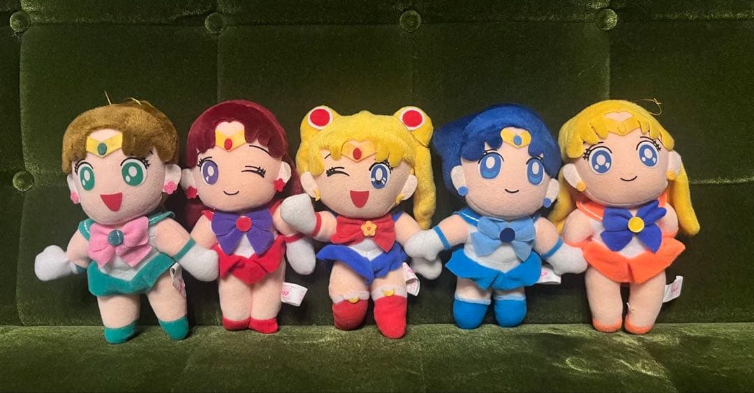 セーラームーン ぬいぐるみ7体セット レトロ 当時物