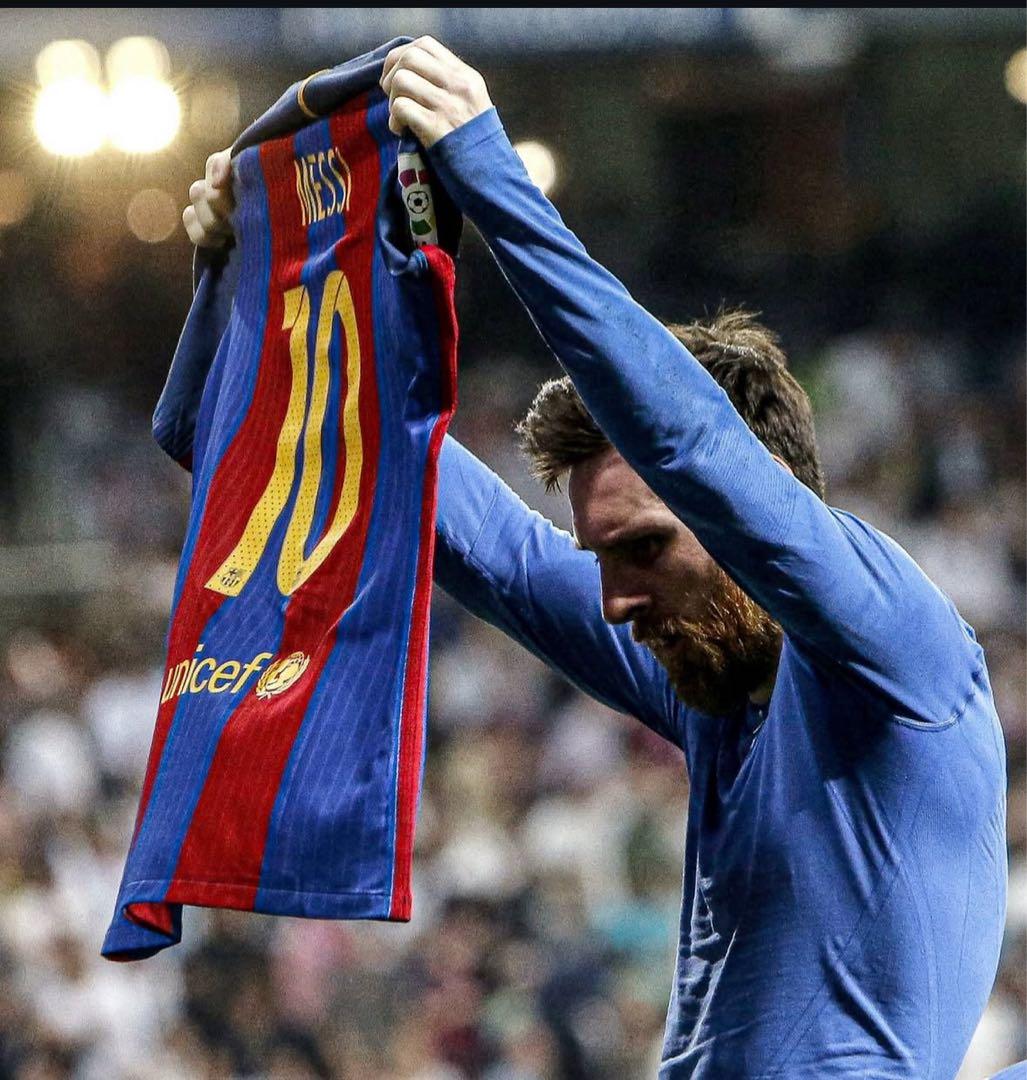 【希少品】メッシ　バルセロナ　ユニフォーム　オーセンティック　2016