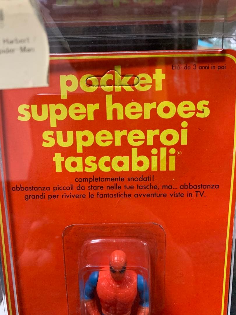 HARBERT スパイダーマン 1979年製ポケットスーパーヒーローズ マーベル