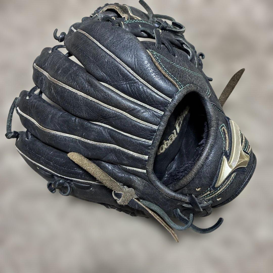 【限定】ミズノ グローバルエリートRG坂本モデル少年軟式L 右投げ　ブラックボア