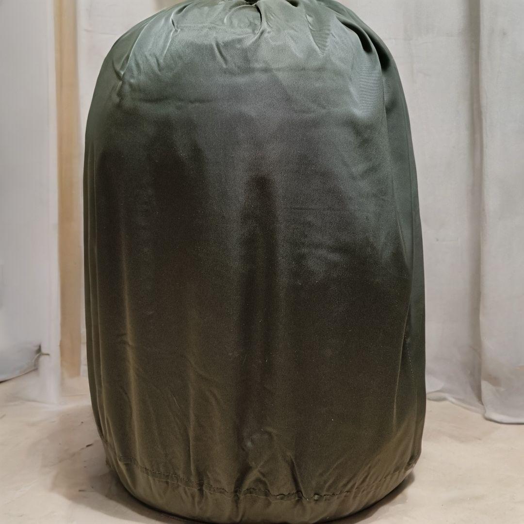 寝袋　全開ファスナー　シュラフ　オリーブグリーン