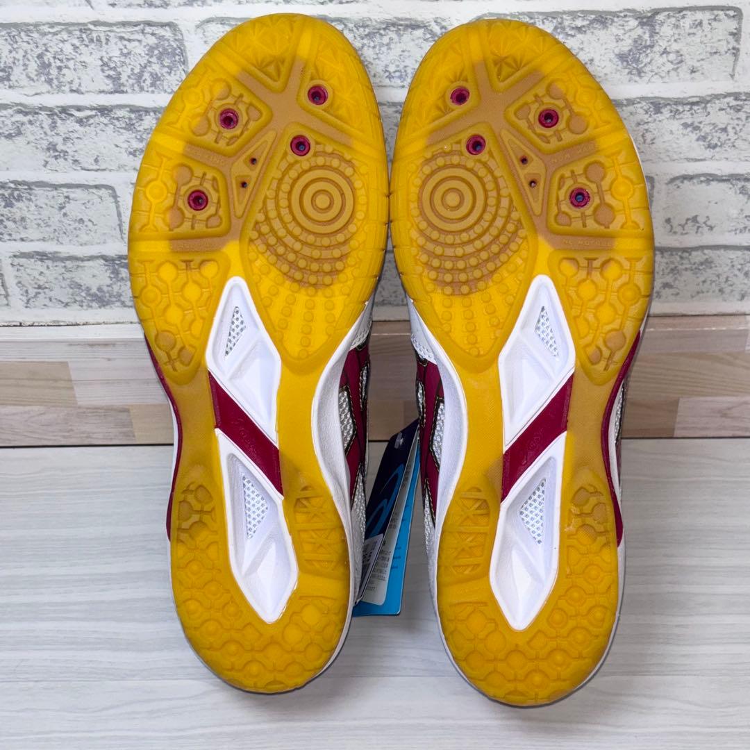 アシックス　バレーボールシューズ　　　ローテジャパンライト　25.5 赤　レッド