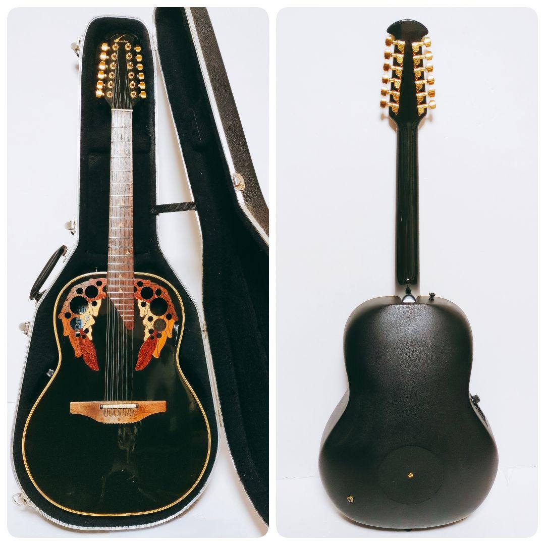 Ovation Elite 1758 12弦エレクトリックアコースティックギター