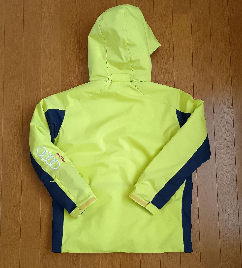 Phenix スキーウェア上下セット160 （蛍光イエロー×ネイビー）