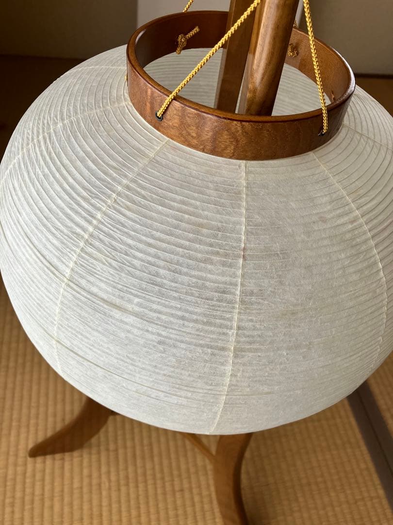 高垣康平　無量童子　盆提灯　岐阜提灯　けやき 25W　希少