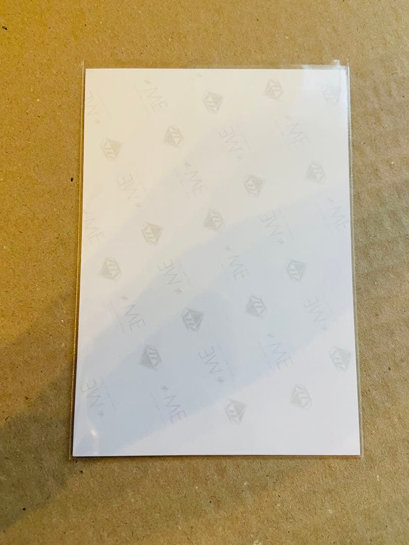 ≠ME ノイミー　生写真 きゅんかわ人生 菅波美玲　直筆　チュウ