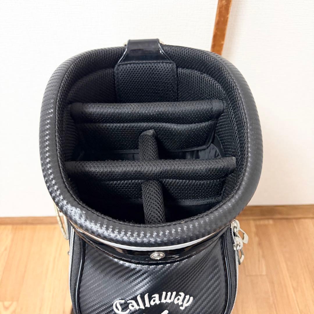 Callaway エナメル製 キャディバッグ 送料無料