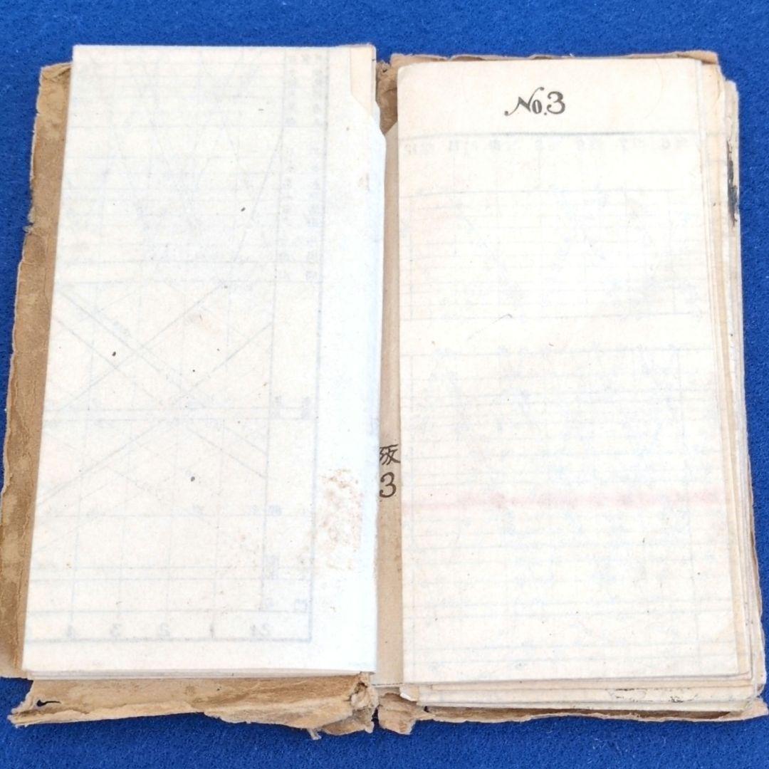 希少 鉄道省(国鉄)戦中 鉄道職員業務用ダイヤ式旅客列車時刻表(昭19年)当時物