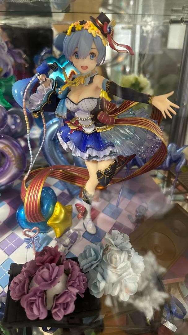 レム＋ラム＋エミリア アイドル Ver. 3体セット売り（専用台座付）