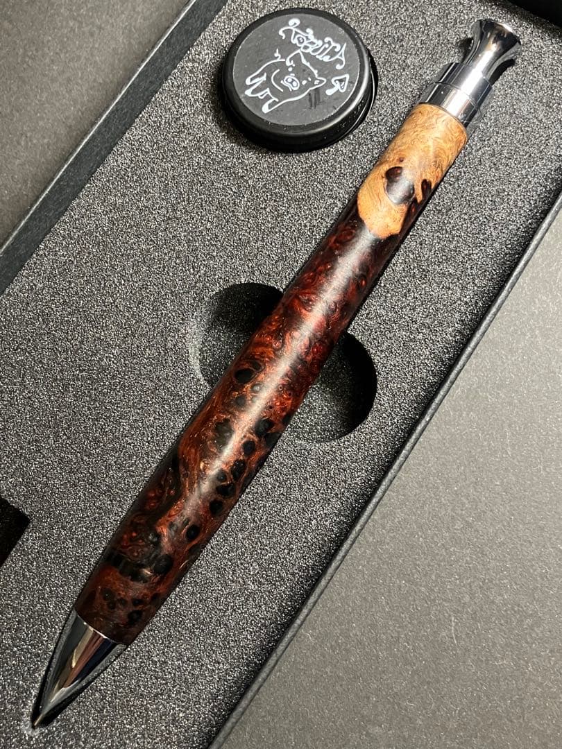 こぶた工房 ココボロ瘤 極上杢 シャープペンシル