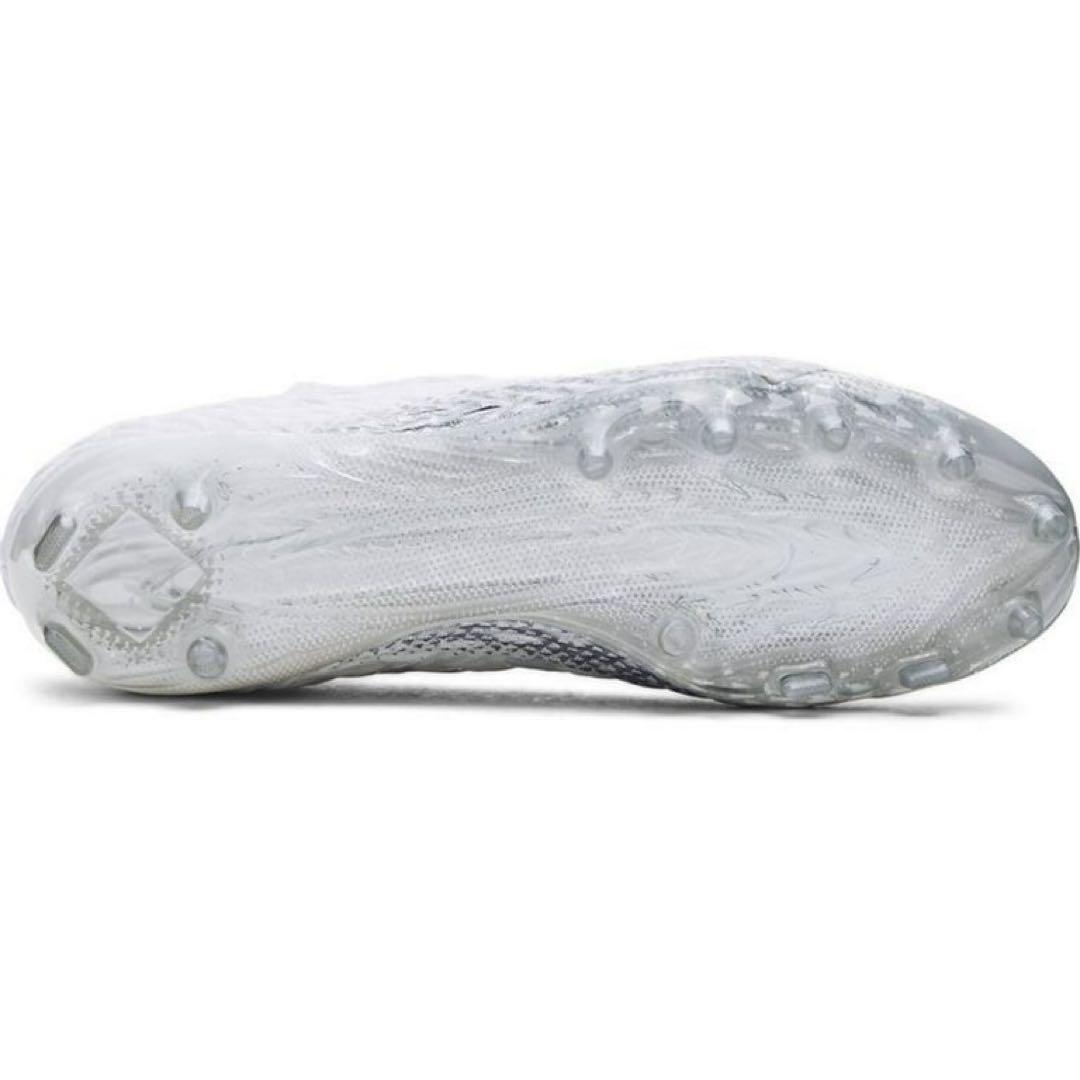 アンダーアーマー 27.5 スポットライト アメフト スパイク シューズ 白 靴