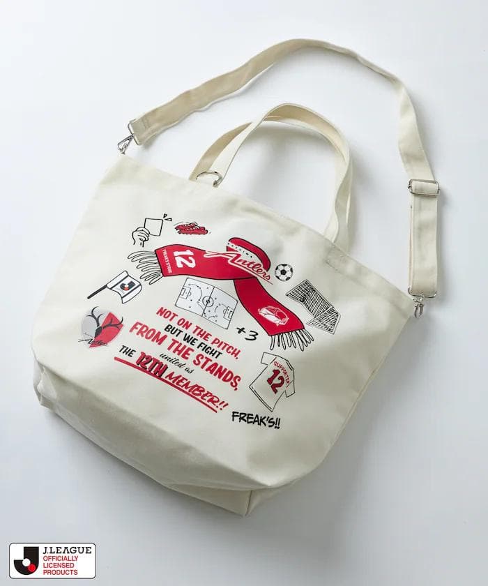 J.LEAGUE × FREAK'S STORE トートバッグ　鹿島アントラーズ