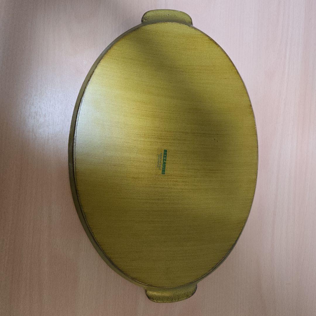 イタリア製 ラファエロ　天使のハンドペイントオーバルプレート