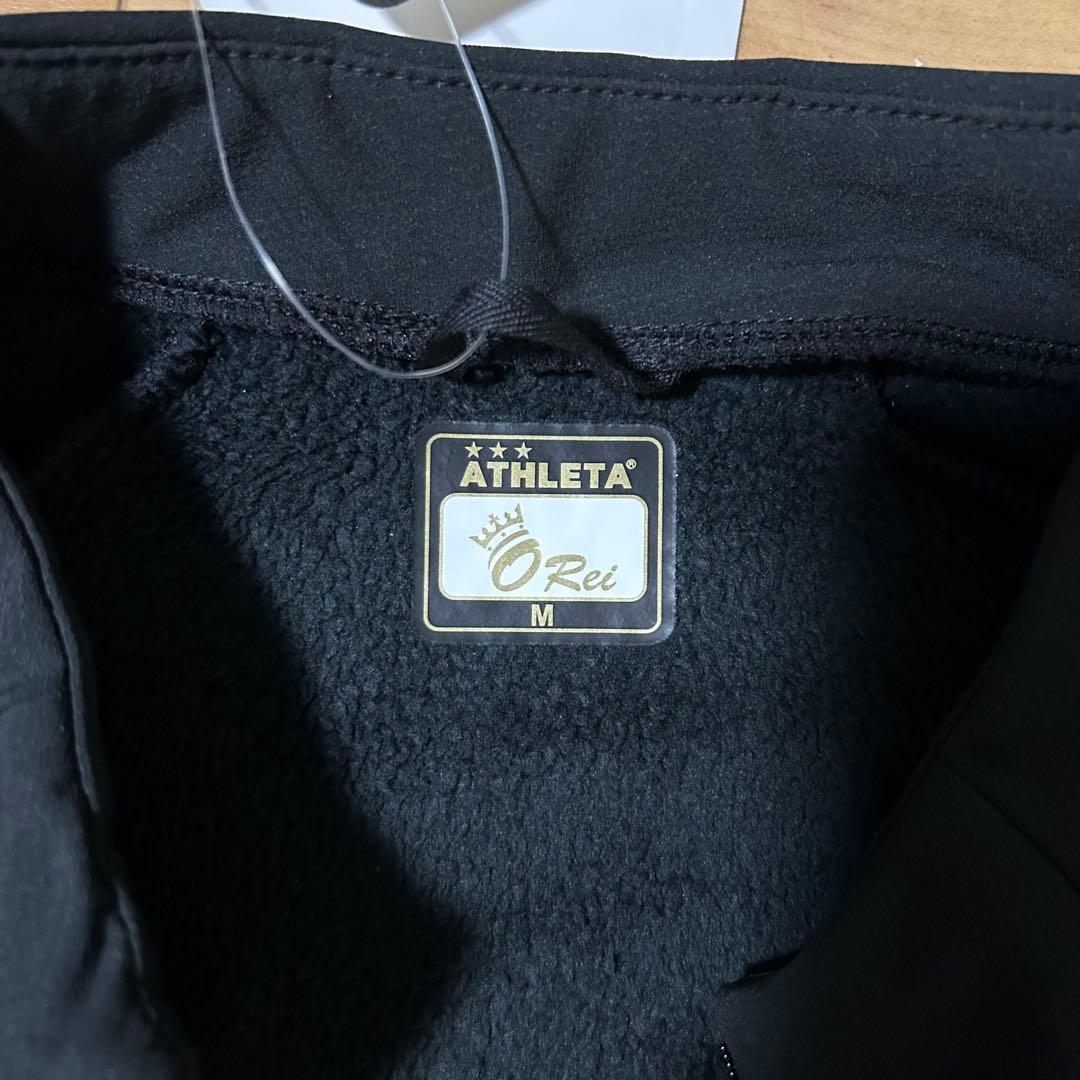 ATHLETA アスレタ サッカー長袖 ウォームテックソフトシェル M ブラック