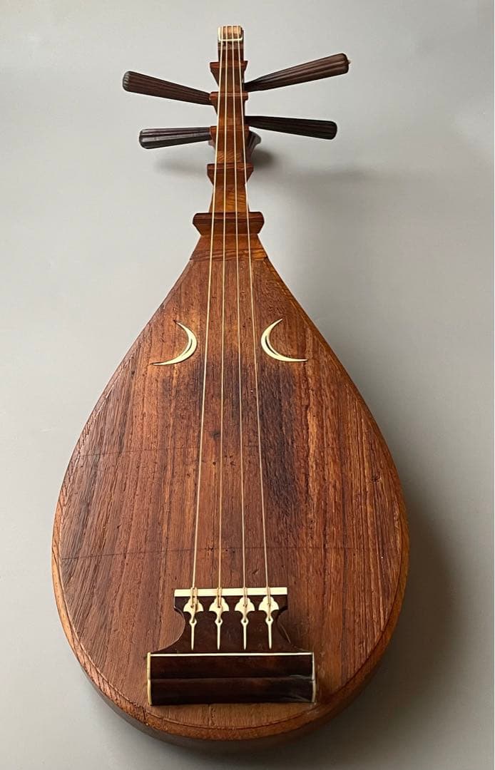 筑前琵琶　架台・撥付