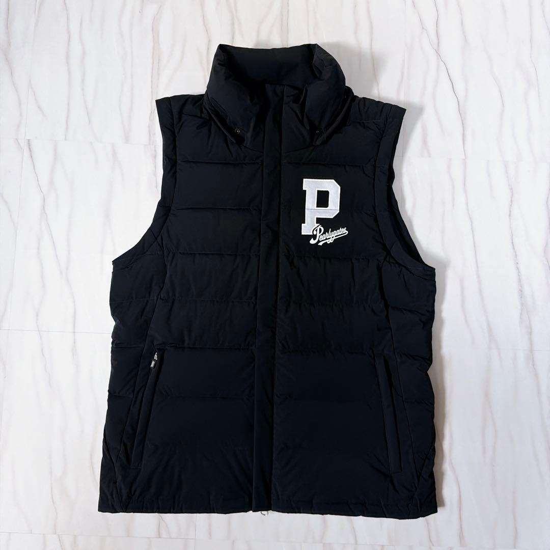 《美品 2025年》パーリーゲイツ Nyストレッチタフタダウン 3way 黒 M