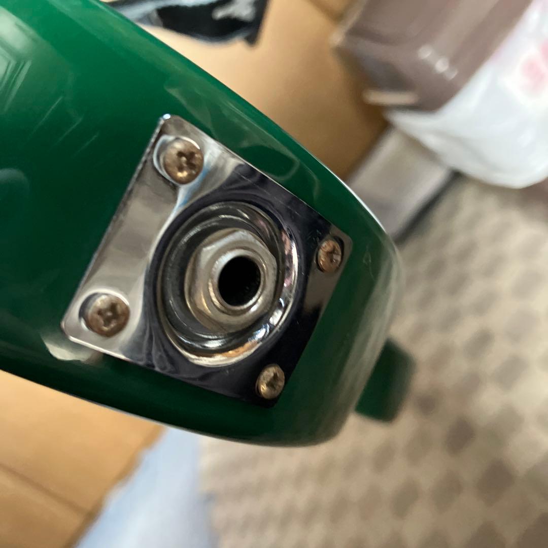 グリーン テレキャスタータイプ エレキギター Playtech