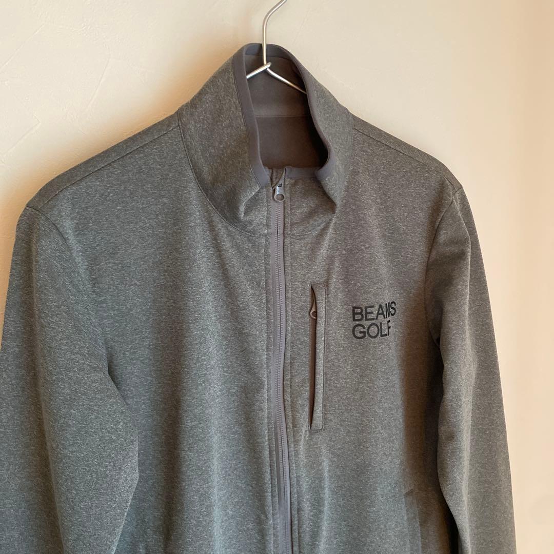 BEAMS GOLF グレー ジップ アウター ブルゾン ジャケット
