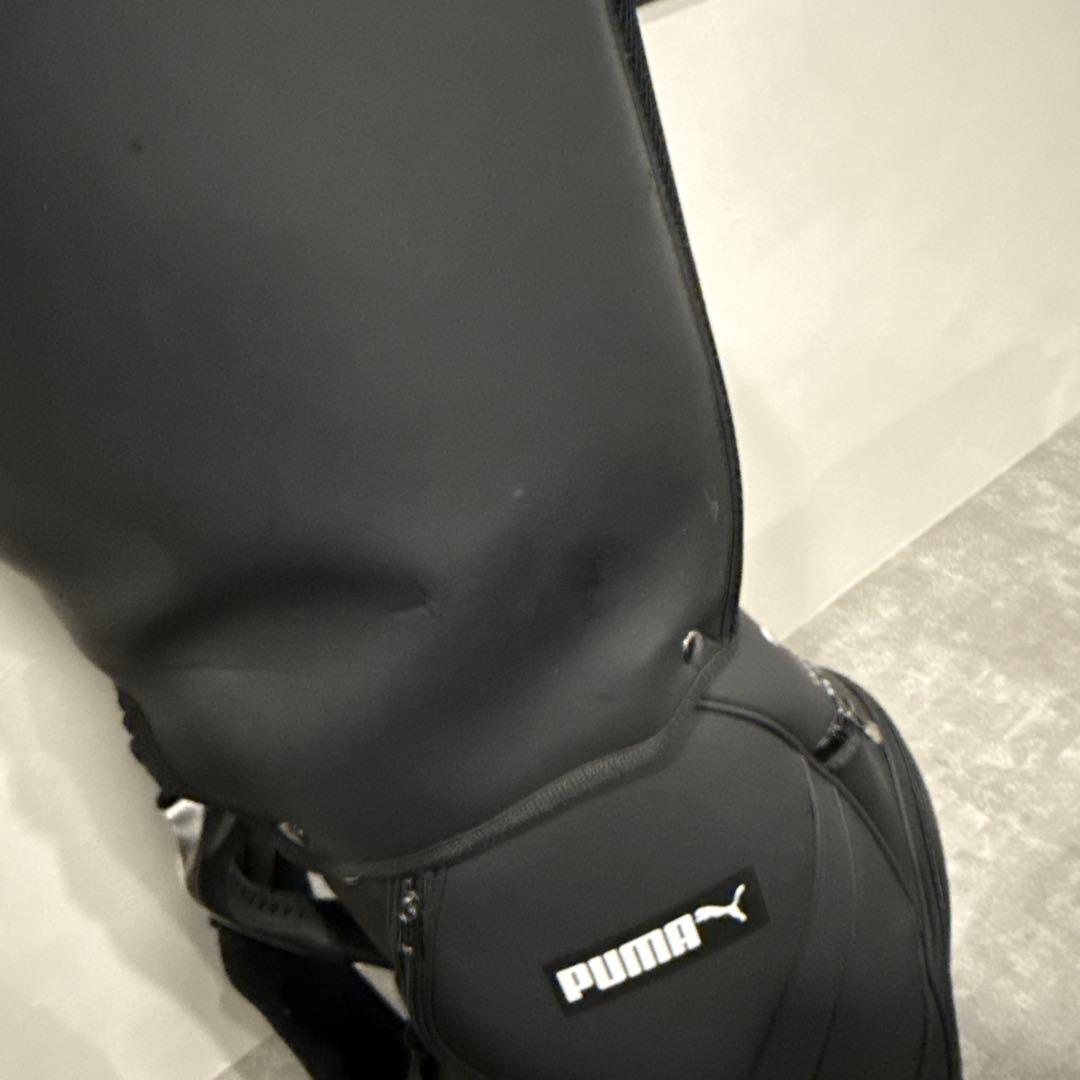 PUMA キャディバック 黒 マットブラック 美品