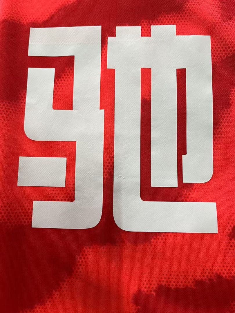 【★マッチウォーン★支給品】2020広州恒大CSL#15厳鼎皓選手