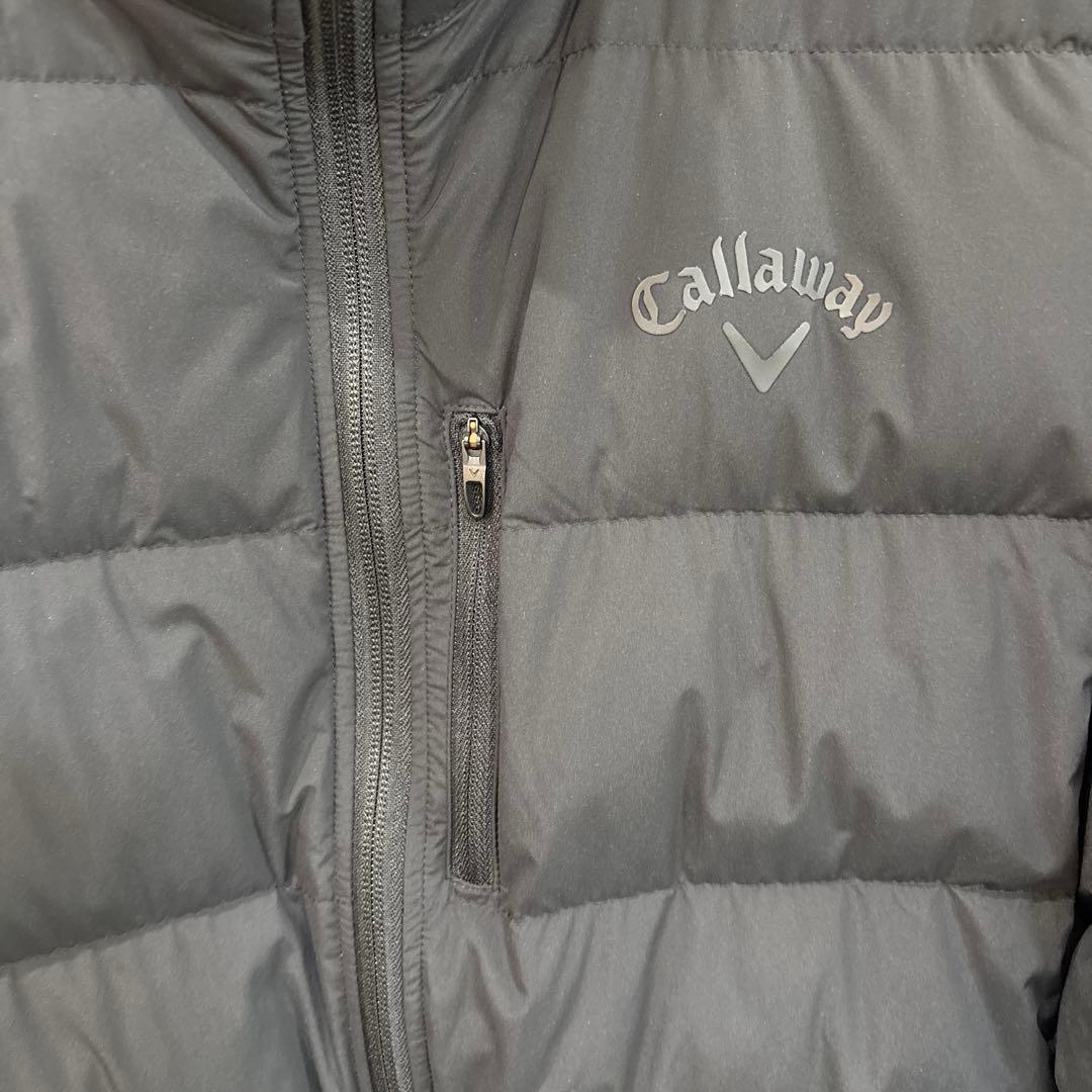 Callaway ブラック ダウンジャケット　キャロウェイ