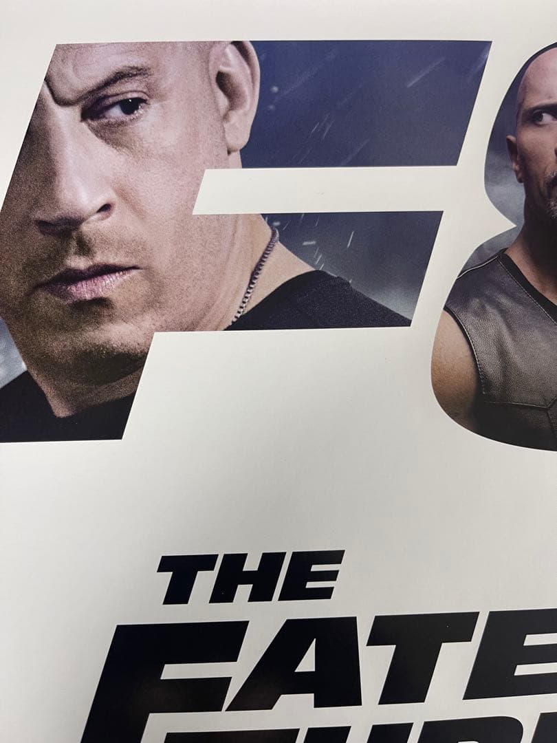 *枚数限定*映画館用片面印刷ポスターUS版: ワイルドスピード ICEBREAK