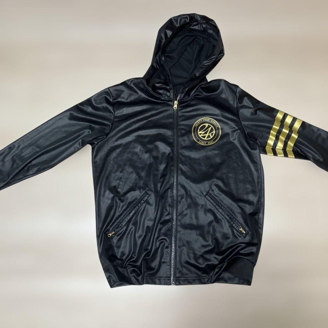 アディダス 24karats コラボ　セットアップ L ブラック