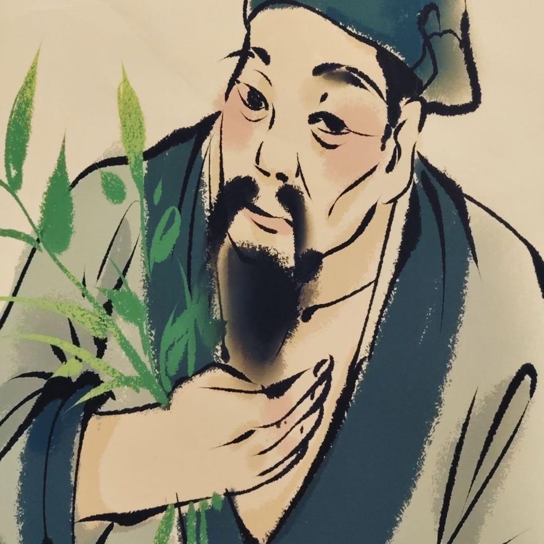 中国人物画 名医図 掛け軸 四尺中堂 人物画・装飾用 サイズ：173×69cm