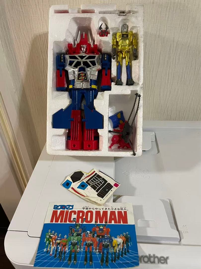 ミクロマン　パンチロボ　タカラ