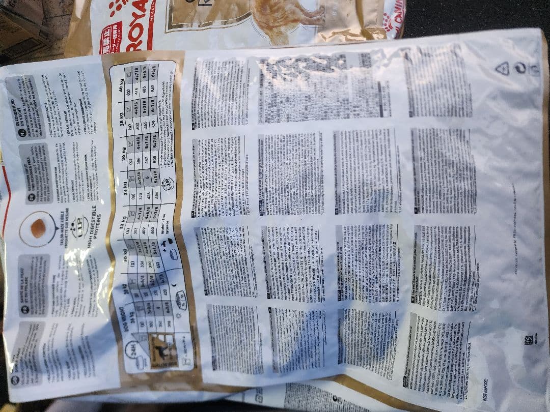 2個セット　Golden Retriever ゴールデンレトリバー12キロ