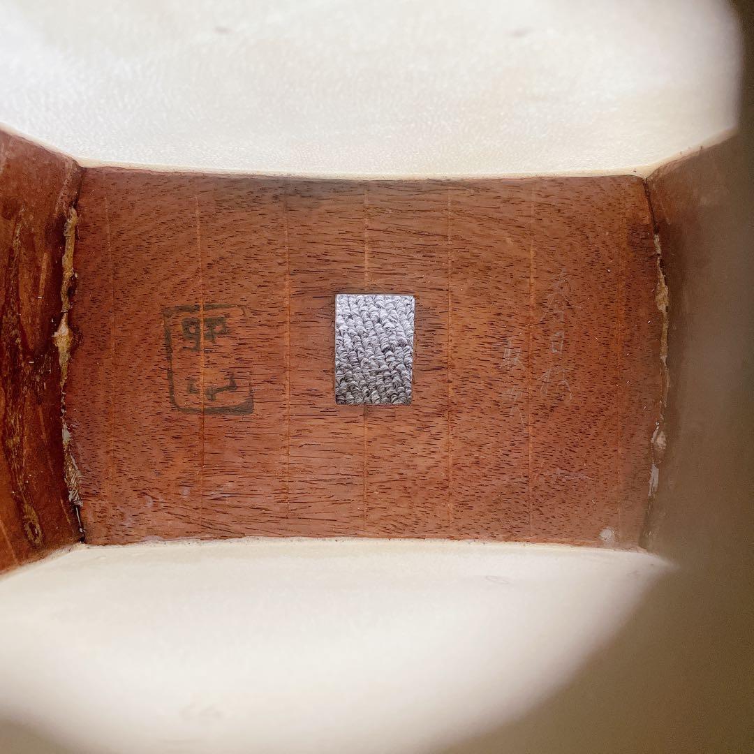 三味線 細棹 紅木 平溝 丸打胴 犬皮 和楽器