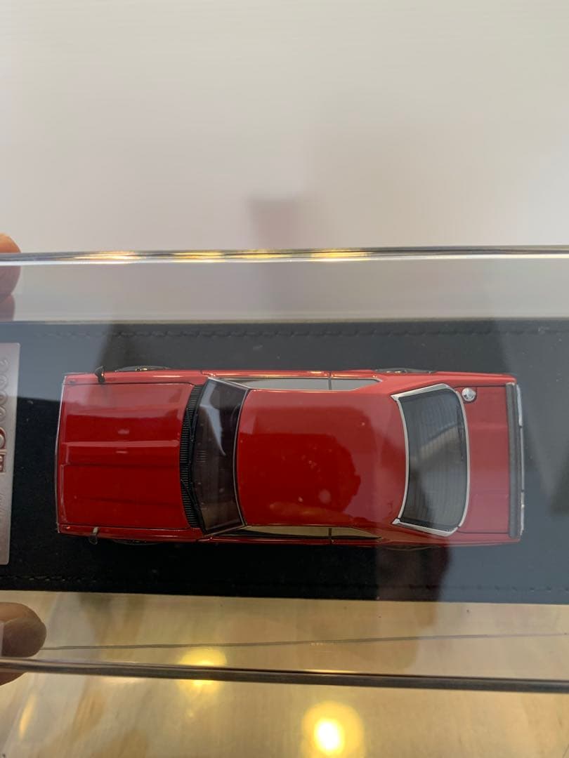 イグニッションモデル1/43 スカイライン 2000GT-ES C210 レッド