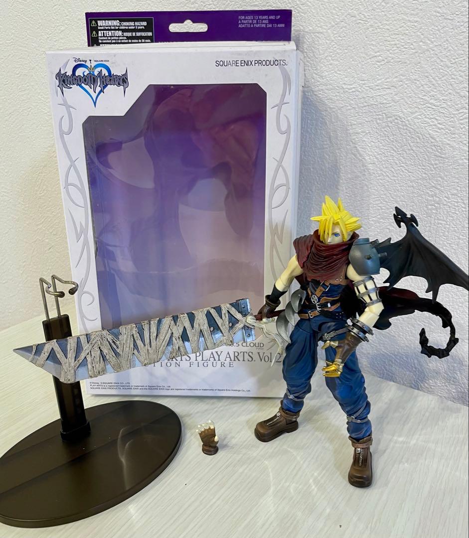 キングダムハーツ　PLAY ARTS Vol.2 no.5. クラウド