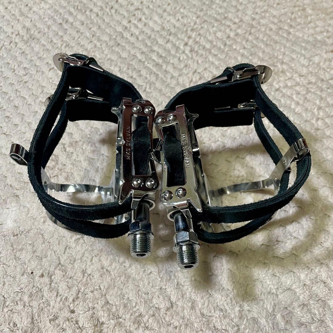 MKS シルバンロードネクスト　トゥクリップ　ストラップ3点セット