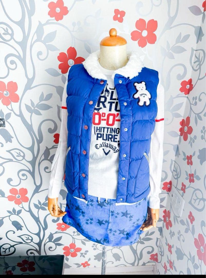 ３点お得セット【新品】キャロウェイ ゴルフ 保温 ベスト フリース 防寒 NEW